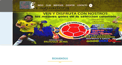 Desktop Screenshot of clublaaguadora.com